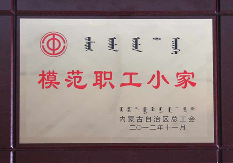 2012自治區(qū)模范職工小家